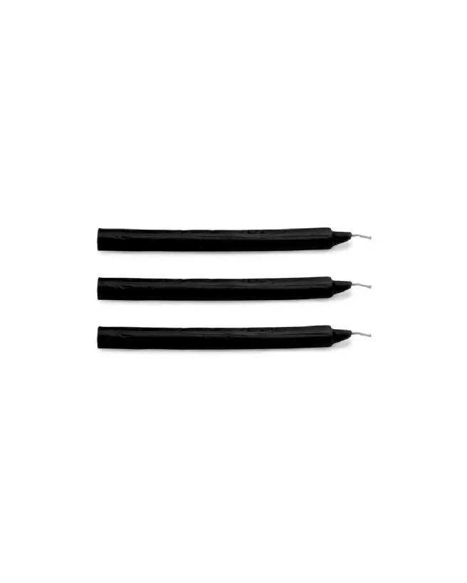 Image des bougies Dark Drippers de XR Brands, set de 3 bougies basse température pour jeu sensoriel et fetish-2
