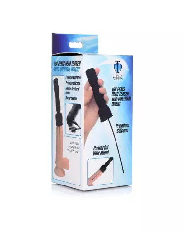 Image du Penis Head Teaser with Urethral Sound de XR Brands pour stimulation de l'urètre-2