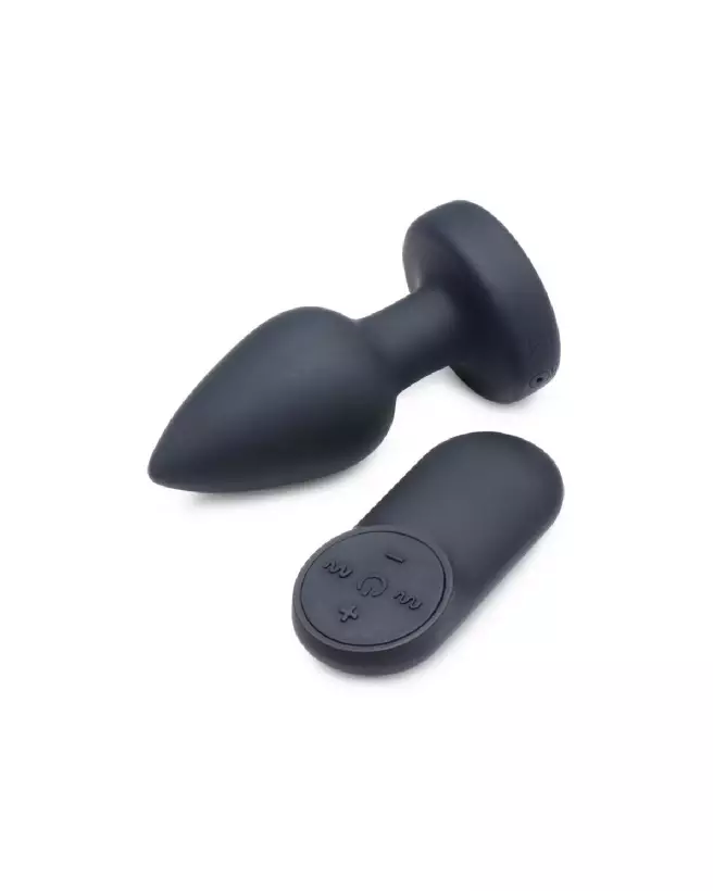 Silicone Vibrating LED Plug Large de XR Brands pour stimulation intense-4