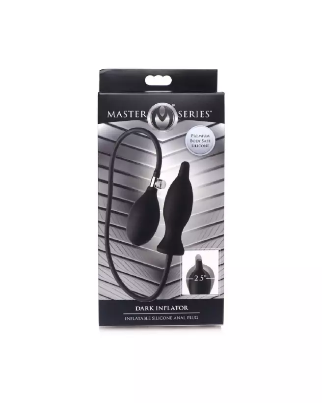 Image du plug gonflable en silicone Dark Inflator de XR Brands-2
