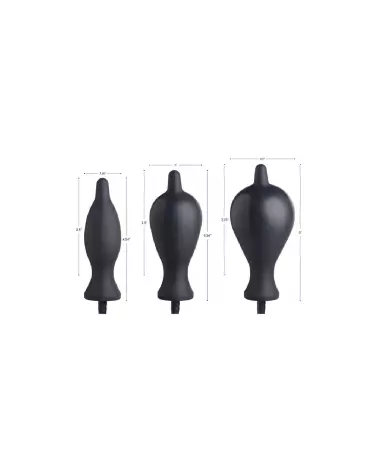 Image du plug gonflable en silicone Dark Inflator de XR Brands-4