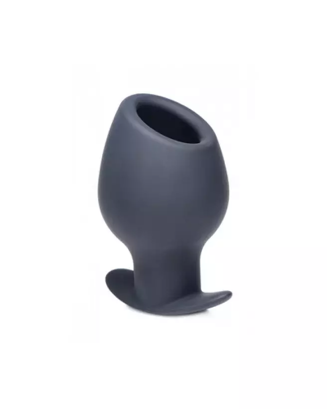 Ass Goblet Large Silicone Hollow Butt Plug par XR Brands pour tunnel anal-1
