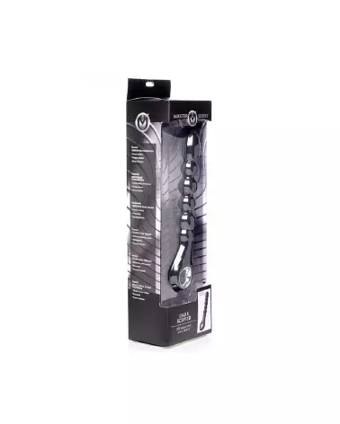 Image du Dark Scepter, perles anales vibrantes en silicone de XR Brands-2