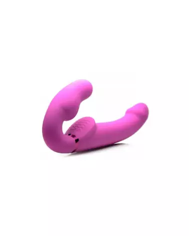 Evoke Ergo Fit Strapless Strap-On avec Télécommande de XR Brands-1