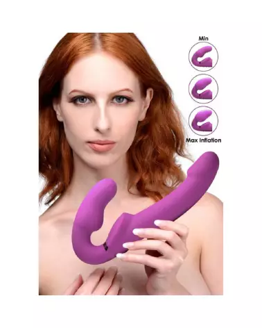 Evoke Ergo Fit Strapless Strap-On avec Télécommande de XR Brands-3