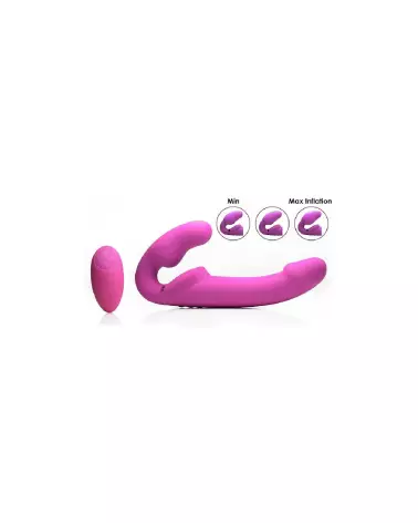 Evoke Ergo Fit Strapless Strap-On avec Télécommande de XR Brands-5