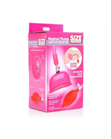 Pompe vaginale XR Brands avec petite coupe pour stimulation et sensibilité accrues-2