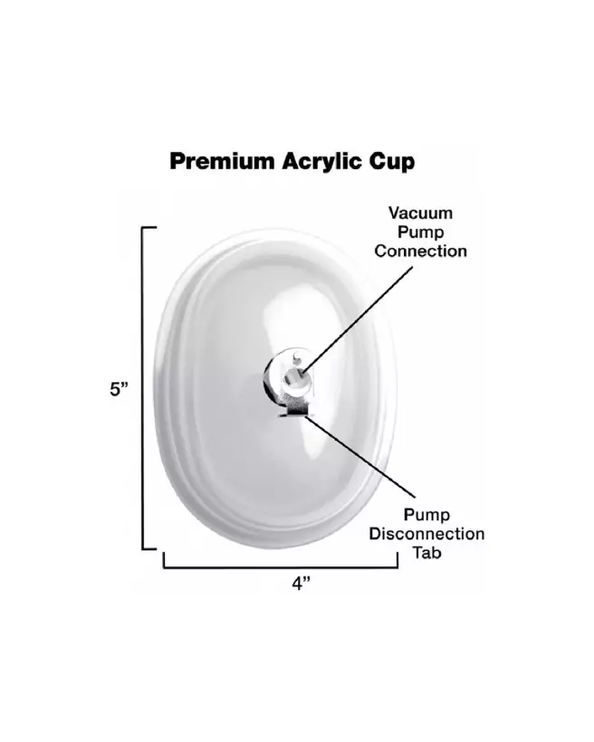 Pompe vaginale large de XR Brands avec attachment cup-5