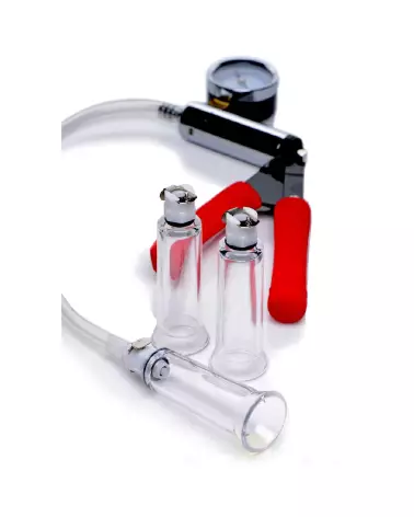 Image du set de cylindres pour clitoris et tétons XR Brands-4