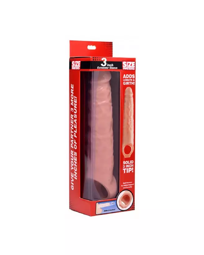 Gaine Penis Sleeve XR Brands pour augmentation taille et confort-2