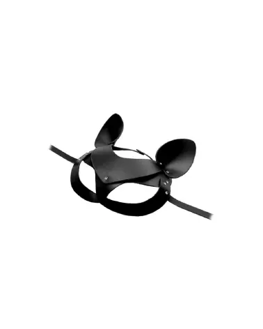Image du masque de chat en cuir Bad Kitten de XR Brands pour cosplay-3