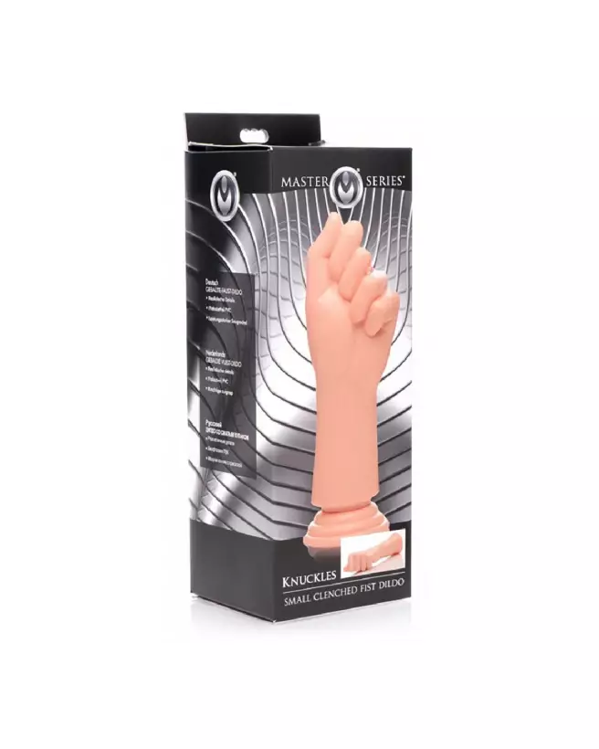 Knuckles Small Clenched Fist Dildo XXL par XR Brands pour stimulation intense-2