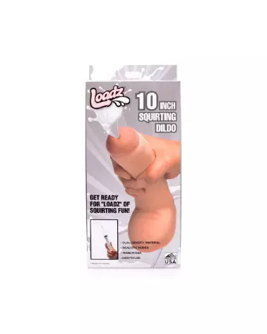 Image du Dildo Éjaculateur Réaliste Double Densité 10 Pouces de XR Brands-4