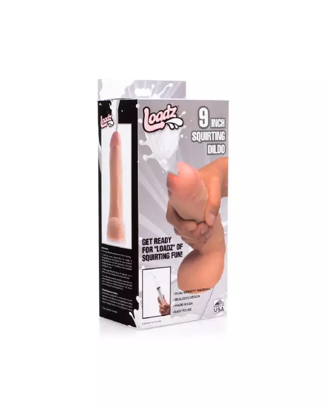 Dildo éjaculateur réaliste Dual Density 7 pouces XR Brands-3