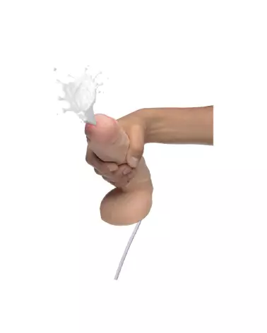 Dildo éjaculateur réaliste Dual Density 7 pouces XR Brands-6