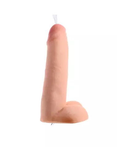 Dildo éjaculateur réaliste double densité XR Brands 20,5 cm-1
