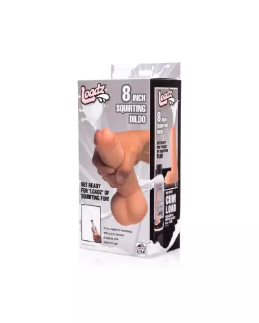Dildo éjaculateur réaliste double densité XR Brands 20,5 cm-4