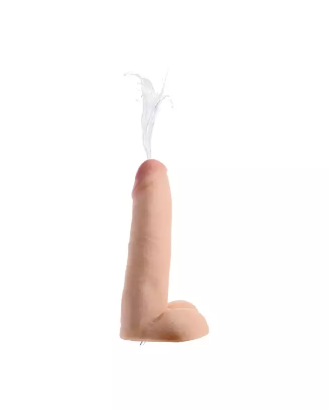 Dildo éjaculateur réaliste double densité XR Brands 20,5 cm-5