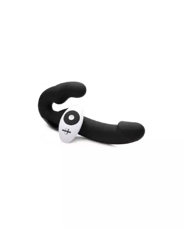 Image du Strapless Strap-On télécommandé de XR Brands, jouet sexuel pour plaisir partagé sans harnais-4