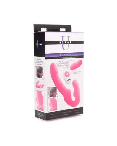 Image du Strapless Strap-On with Remote Control de XR Brands, idéal pour couples-2