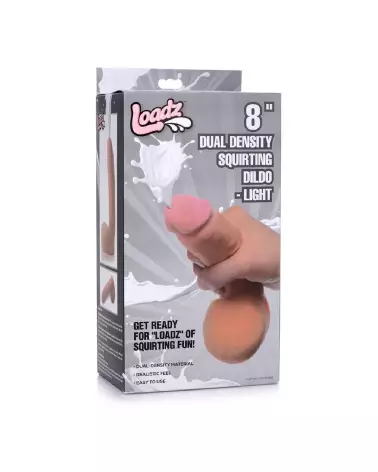 Image du dildo éjaculateur Dual Density 8 pouces par XR Brands-2