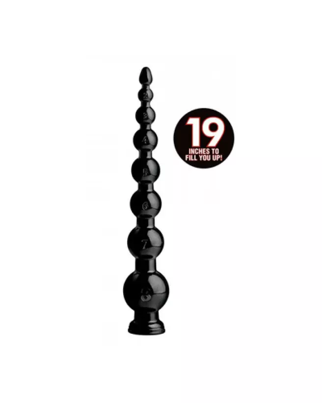 Image du Hose Anal Gradué 19/48 cm par XR Brands, tuyau flexible pour plaisir anal-1