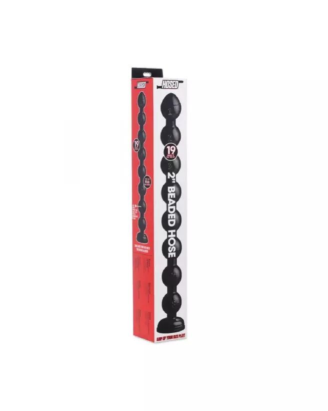 XR Brands Bead Snake 19 inch Anal Toy with Graduated Beads-2