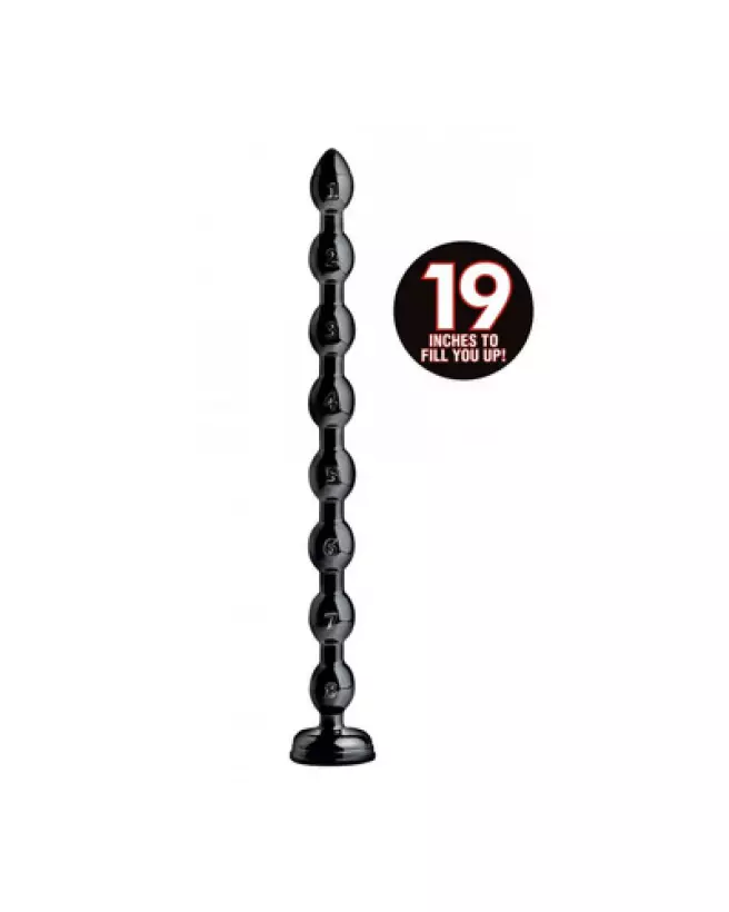 Bead Snake 48 cm par XR Brands pour stimulation anale profonde-1
