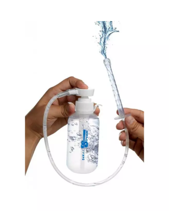 Poire à lavement Pump Action XR Brands avec embout ergonomique pour hygiène intime-1