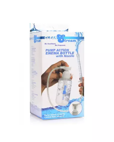 Poire à lavement Pump Action XR Brands avec embout ergonomique pour hygiène intime-2
