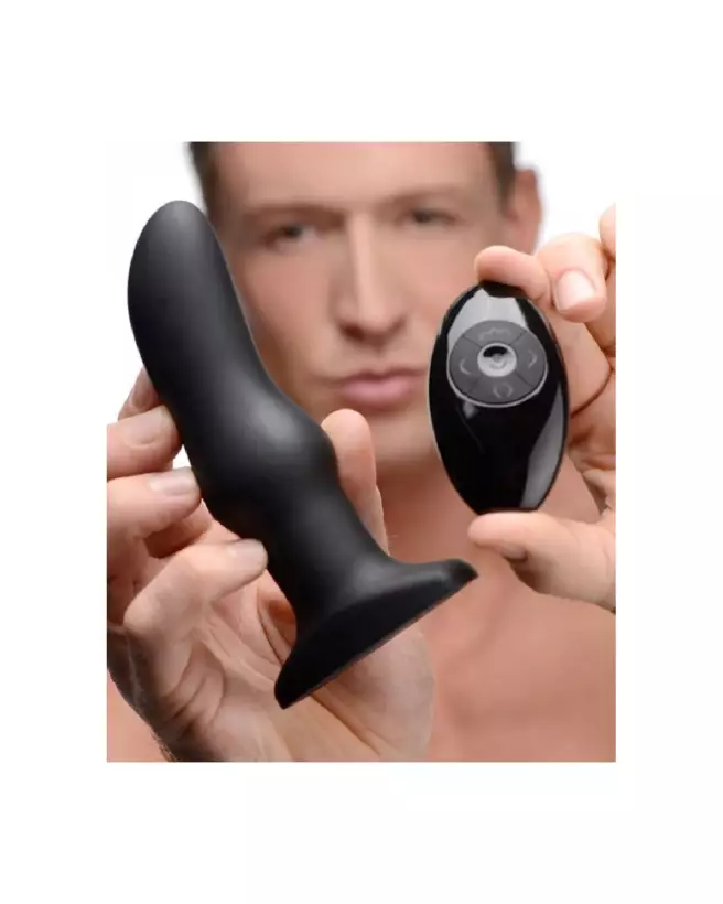 Image du stimulateur de prostate Model M Curved Rimming Plug par XR Brands-7
