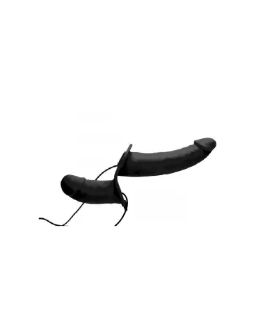 Image du Supreme Pleasure Vibrating Double Dildo with Harness par XR Brands-4