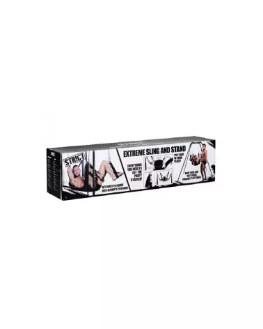 Balançoire sexuelle Extreme Sling and Stand XR Brands pour plaisir aérien et positions innovantes-2