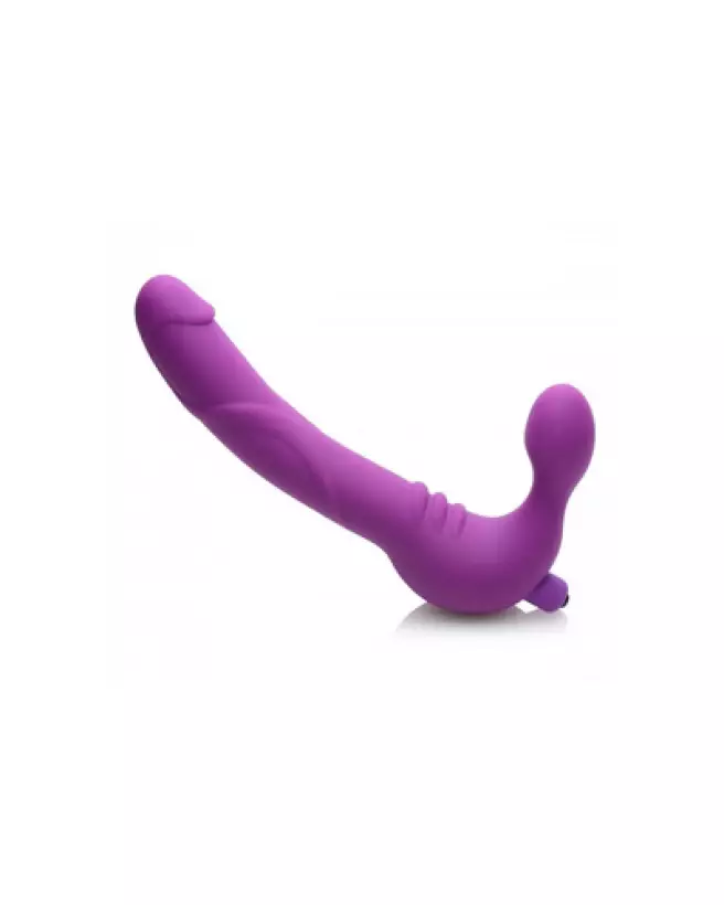 Image du Royal Rider Vibrating Silicone Strapless Strap-On par XR Brands-1