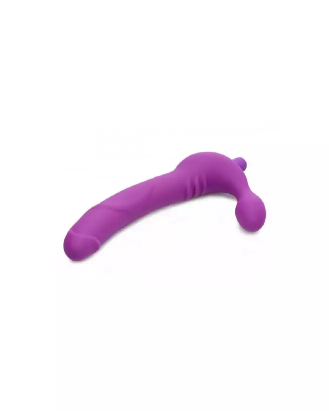 Image du Royal Rider Vibrating Silicone Strapless Strap-On par XR Brands-3