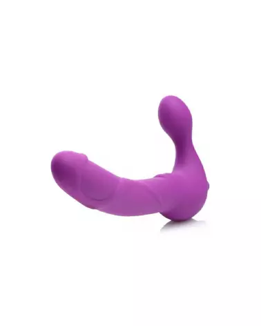 Image du Royal Rider Vibrating Silicone Strapless Strap-On par XR Brands-4