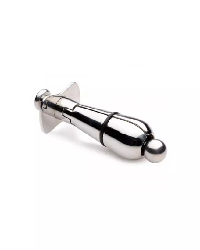 Petite Stainless Steel Butt Lock par XR Brands en métal-3