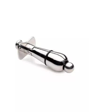 Petite Stainless Steel Butt Lock par XR Brands en métal-3