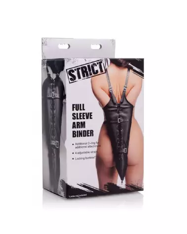 Image du Full Sleeve Arm Binder XR Brands pour contrainte de bras en bondage-2