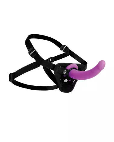 Navigator G-Spot Silicone Dildo with Harness par XR Brands-4