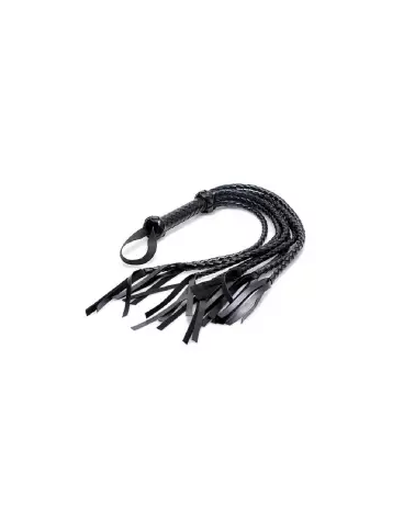 Flogger tressé XR Brands pour jeux BDSM-3