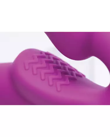 Image du Evoke Vibrating Strapless Silicone Strap On Dildo par XR Brands-6