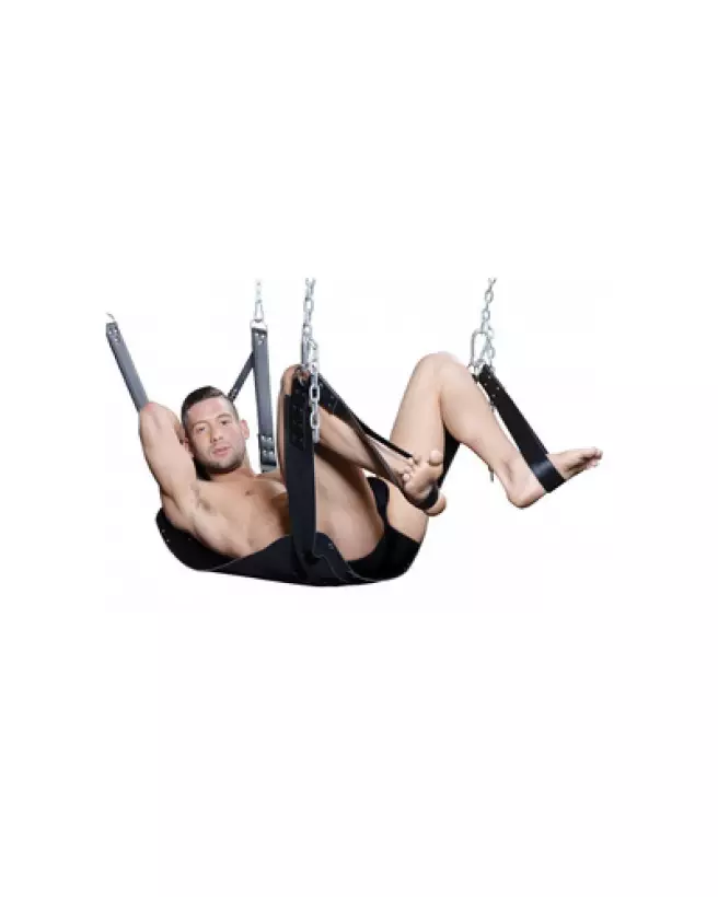 Extreme Sling Sex Swing par XR Brands - Balançoire Sexuelle Confortable et Sécurisée-1