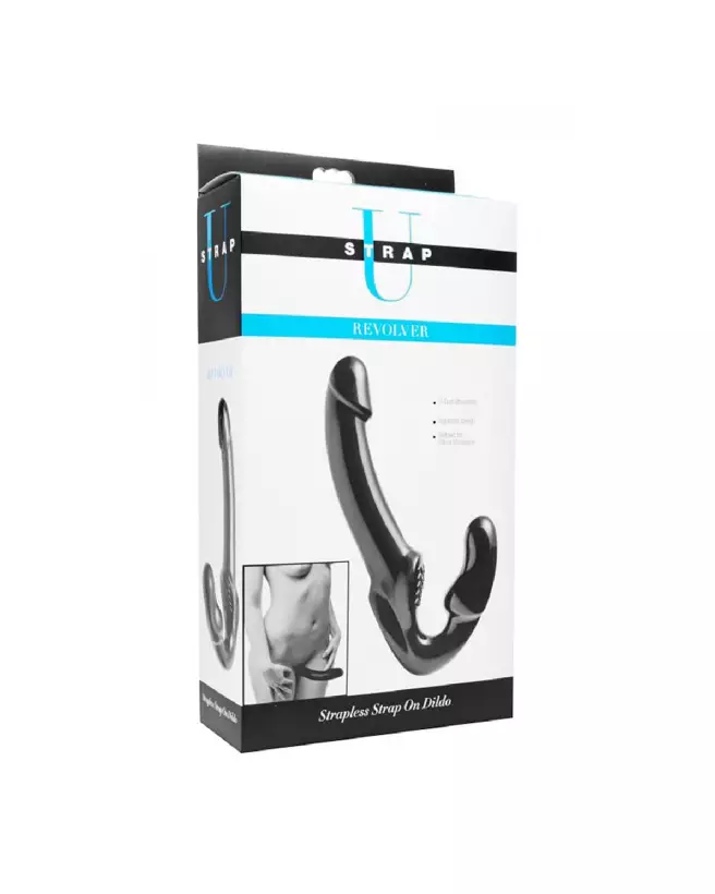 Image du Revolver Strapless Strap-On G-Spot Dildo de XR Brands-2