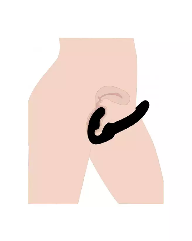 Image du Revolver Strapless Strap-On G-Spot Dildo de XR Brands-5
