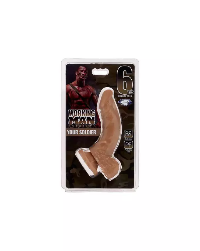 Image du dildo réaliste Working Man Your Soldier 6.5 pouces de Cloud 9-2