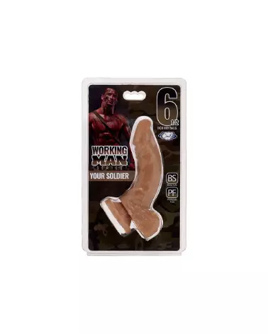 Image du dildo réaliste Working Man Your Soldier 6.5 pouces de Cloud 9-2