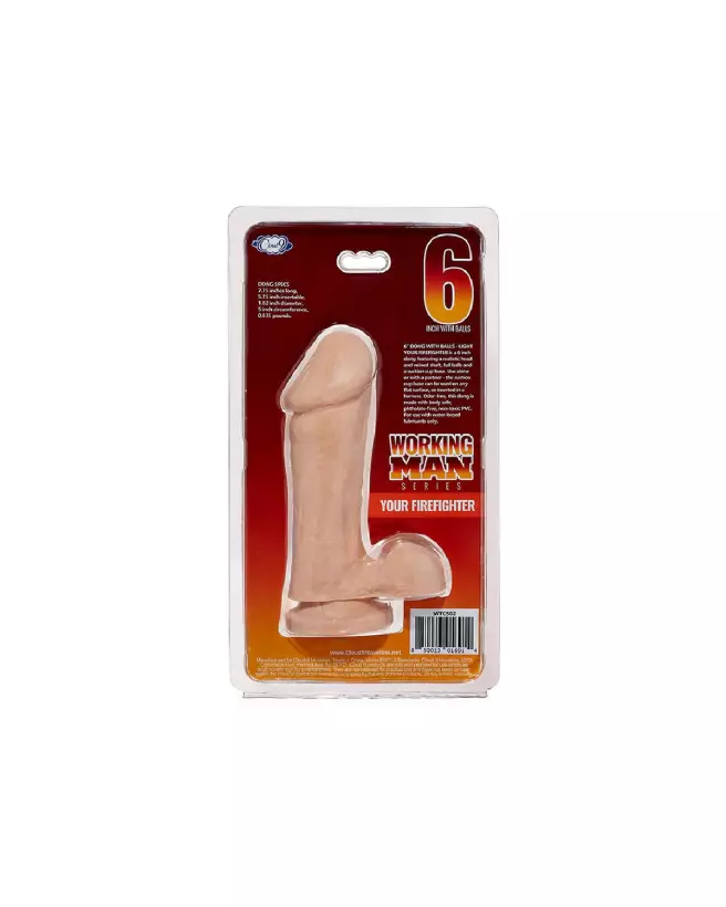 Image du Firefighter Dildo 15 cm par Cloud 9, sextoy réaliste de haute qualité-3