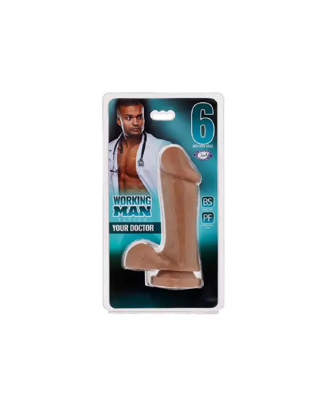 Cloud 9 Working Man Your Doctor Dildo réaliste 15 cm pour plaisir intense-2