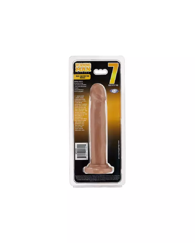 Image du dildo Working Man 18 cm de Cloud 9, sextoy réaliste en forme d'ouvrier de construction-3